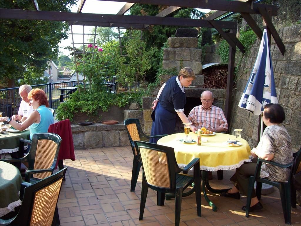 Pension Goldener Anker Reinhardtsdorf-Schona المظهر الخارجي الصورة